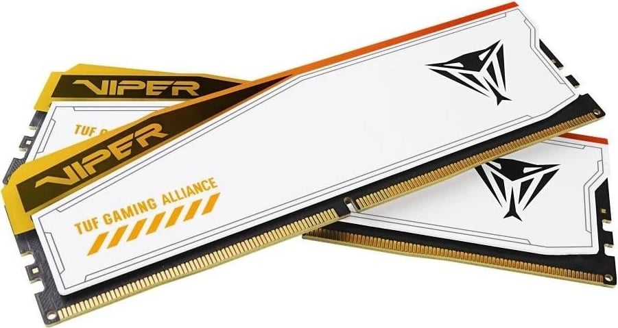 RAM Memorje Patriot Viper Elite 5 RGB TUF 32GB [2x16GB 6600MHz DDR5 CL34 DIMM] e bardhë