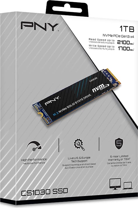 SSD PNY CS1030 1TB M.2 NVME