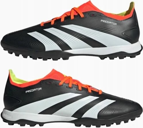 Atlete për meshkuj adidas Predator League L TF, të bardha me të zi dhe të kuqe