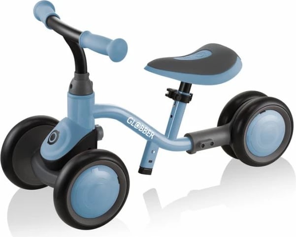 Bicikletë multifunksionale për fëmijë Globber, modeli Learning Bike 3in1 Deluxe, ngjyrë blu hiri