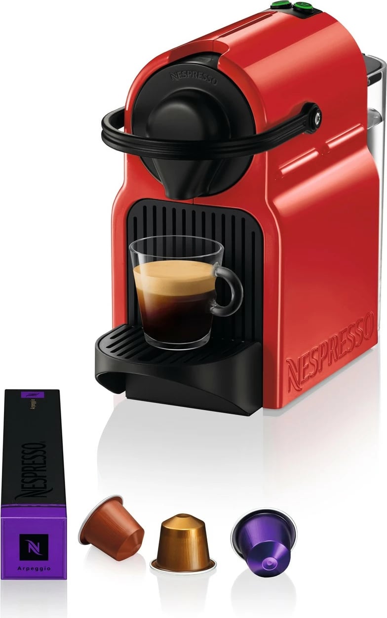 Makine espresso Krups Nespresso XN1005K, 0.7 L, Kapsula kafeje, 1260 W, E kuqe