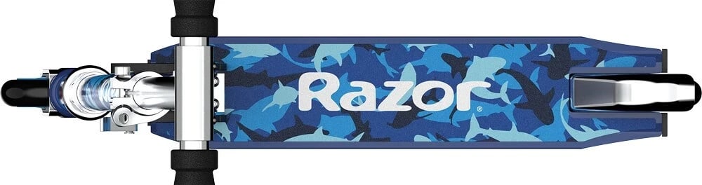 Scooter Razor Model A Shark Camo, blu