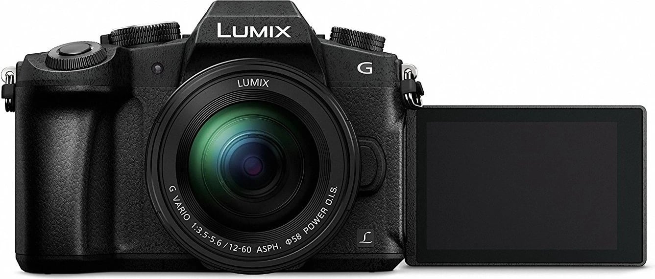 Kamera mirrorless Panasonic LUMIX DMC-G80M, 12-60mm, e zezë