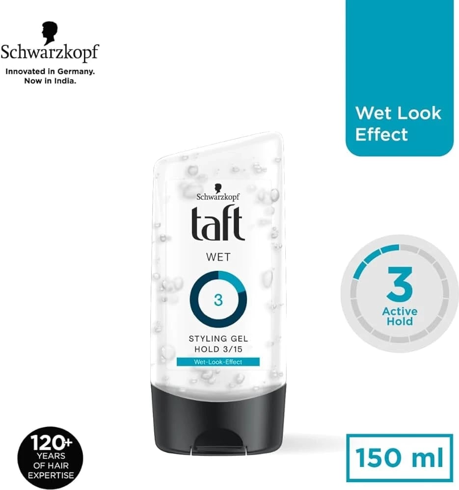 Xhel për stilimin e flokëve Schwarzkopf Taft Men, 150 ml