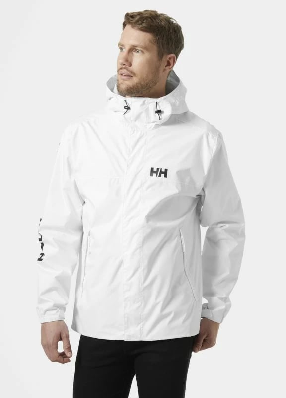 Jakne Helly Hansen për meshkuj, e bardhë