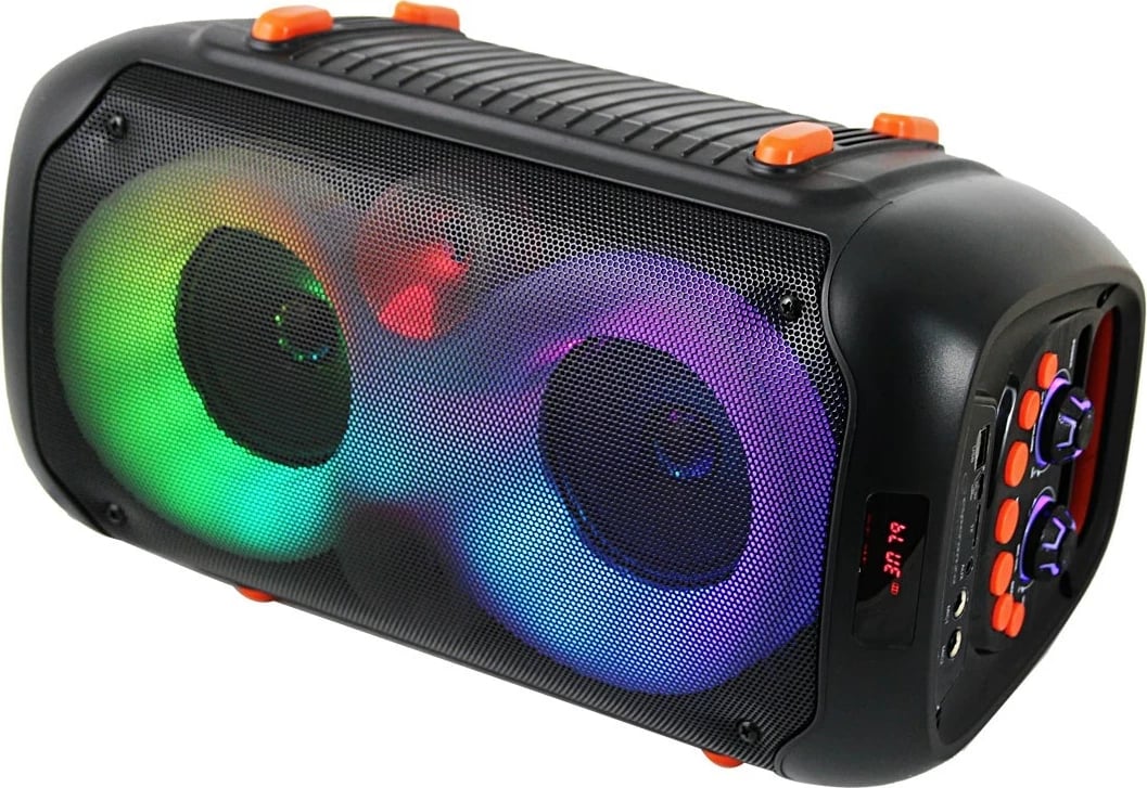 Boks portativ Esperanza EP156 BT FM LED RGB KARAOKE, 20W, i zi