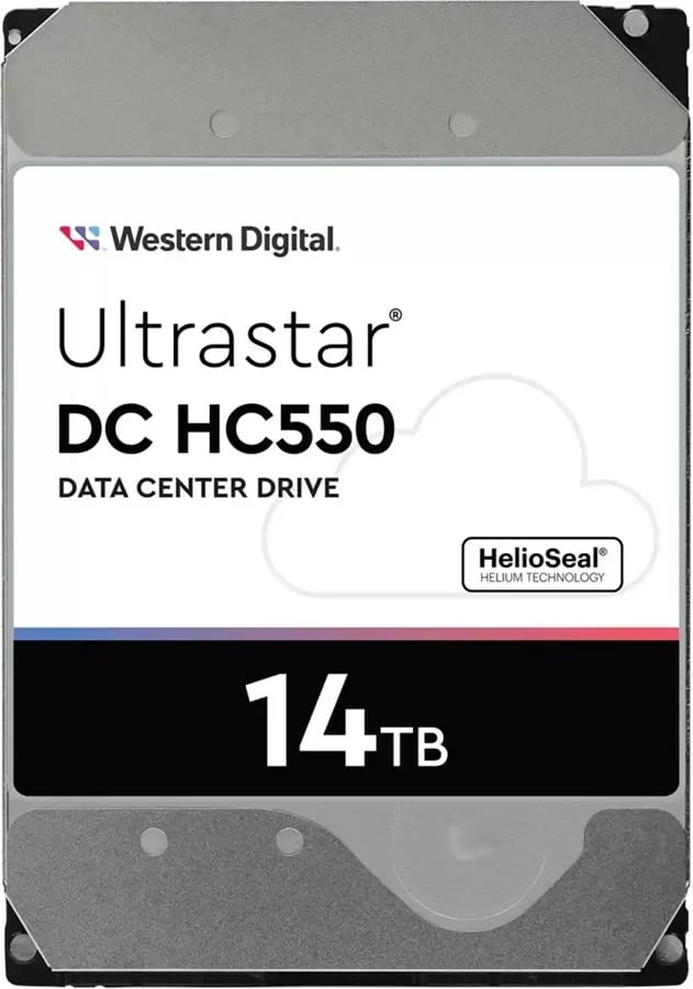 Hard disk Western Digital Ultrastar DC HC550 3.5" 14 TB SAS