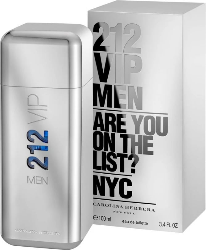 Eau De Toilette Carolina Herrera, 212 VIP Men, 100 ml