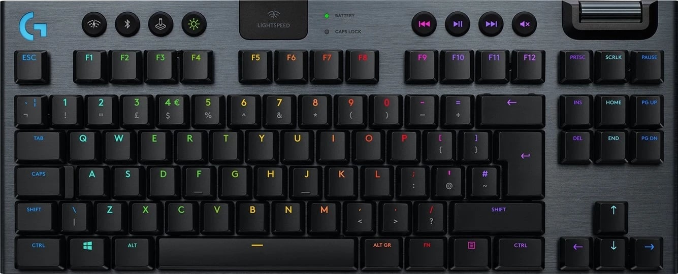 Tastierë Logitech G915 TKL Tactile, e zezë