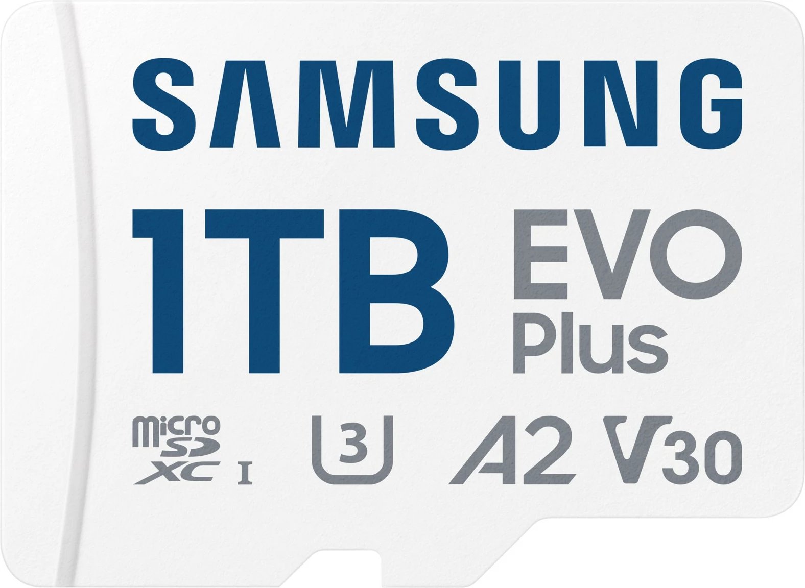 Kartelë MicroSD Samsung 1TB EVO Plus, UHS-I, Blu e Bardhë