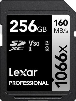 Kartë kujtese Lexar Professional 1066x SDXC, 256GB