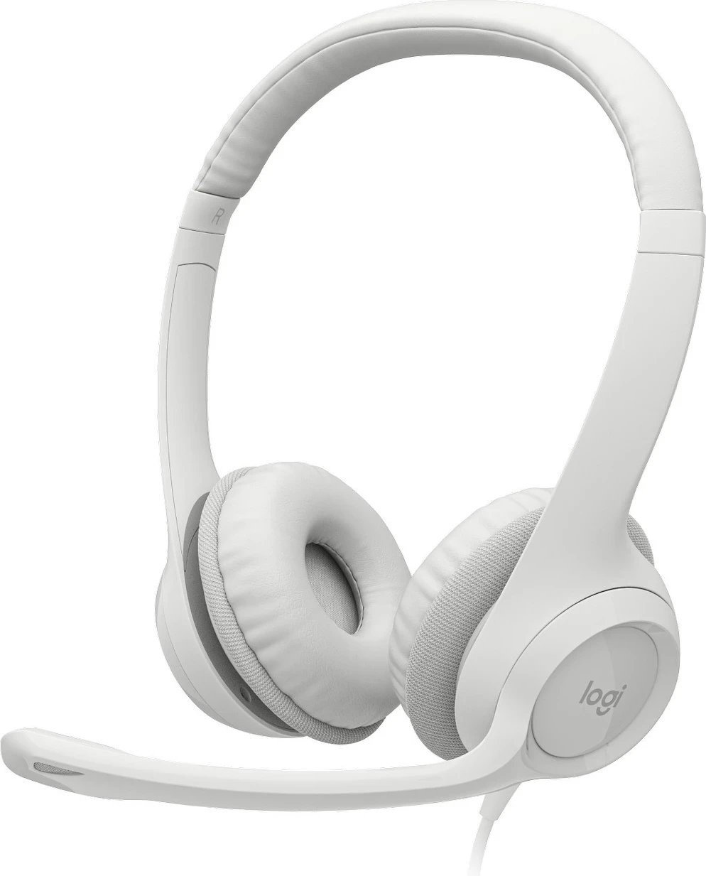 Kufje Logitech H390 USB, bardhë