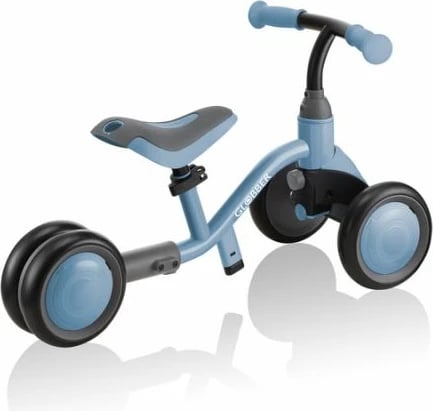 Bicikletë multifunksionale për fëmijë Globber, modeli Learning Bike 3in1 Deluxe, ngjyrë blu hiri