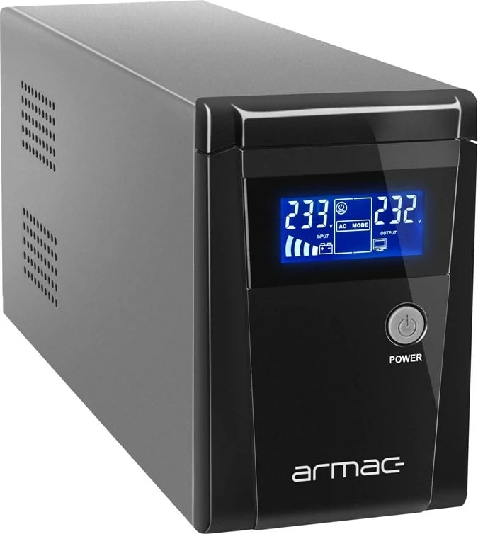 UPS Armac OFFICE LINE-INTERACTIVE O/650E/LCD, e zezë