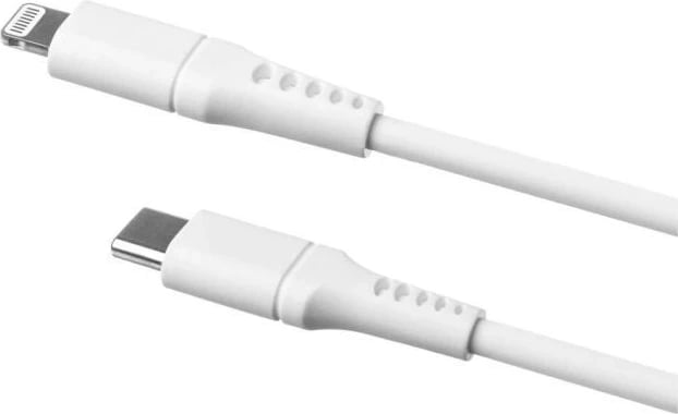 Kabëll Fixed FIXDLS-CL, USB-C/Lightning, 0.5m, i bardhë