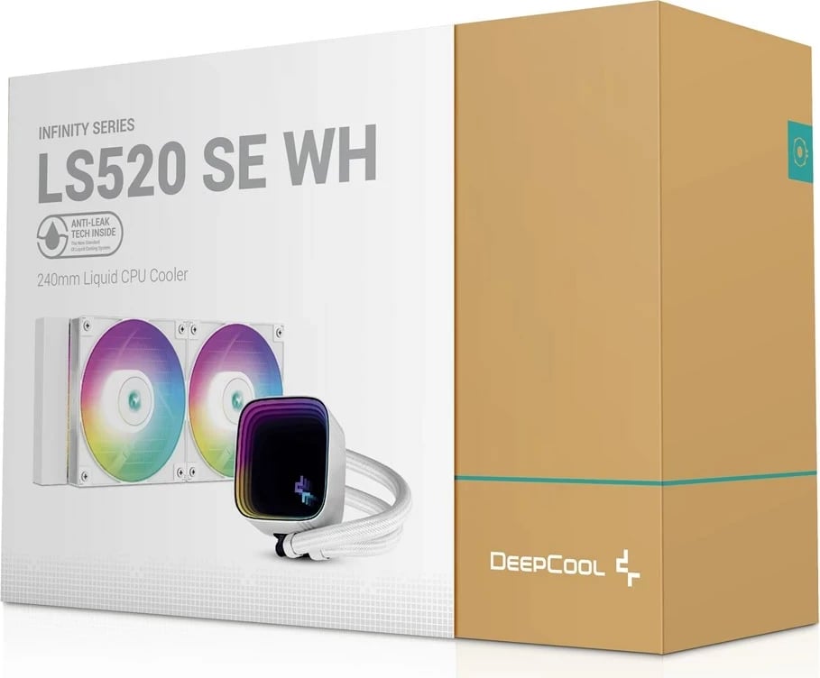 Ftohës i lëngshëm DEEPCOOL LS520 SE WH, 12 cm, i bardhë