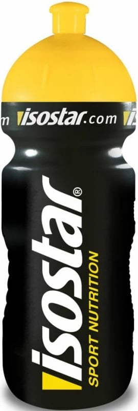 Shishe uji për sport Isostar,  650ml, e zezë