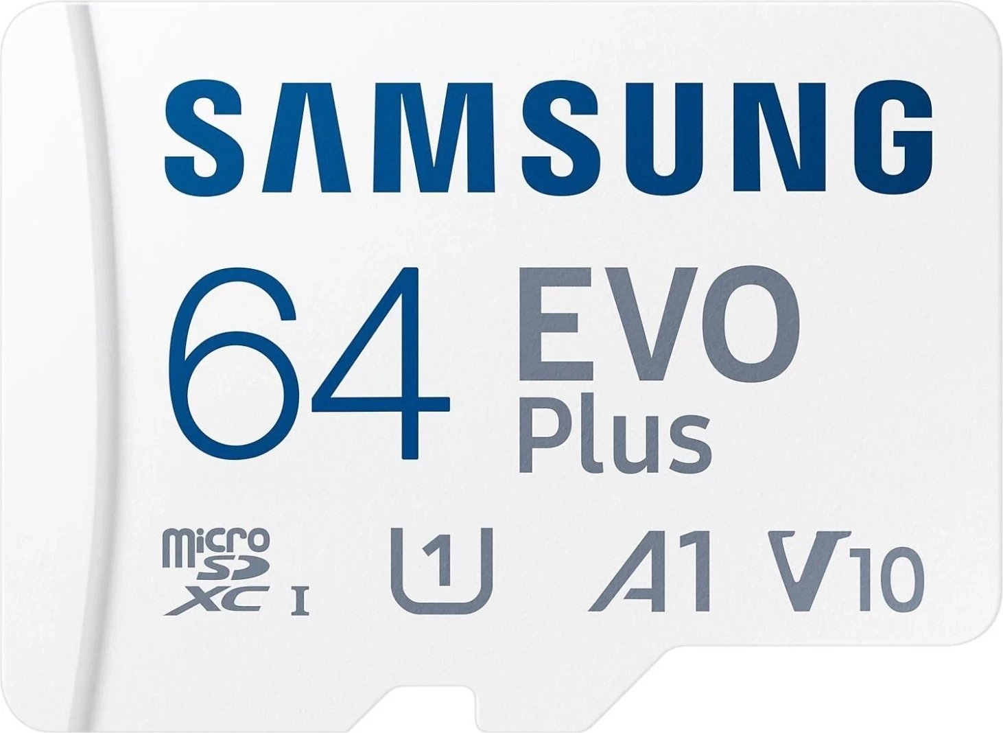 Kartelë memorie Samsung EVO PLUS microSDXC 64GB, UHS-I, U1, Adapter SD