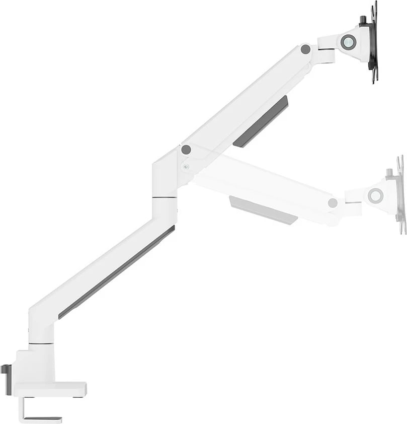 Krah monitori Neomounts DS70-250WH1, Clamp/Grommet, 9 kg, 43.2 cm (17"), 88.9 cm (35"), 100 x 100 mm, Bardhë