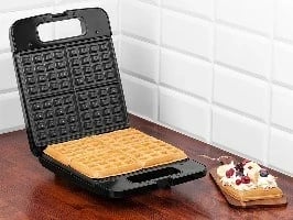 Hekur për waffle Lafe GFB-002, i zi