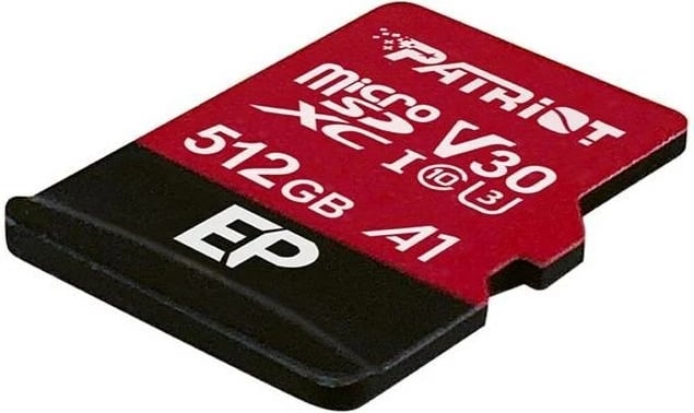 MicroSD Patriot memory, 512 GB