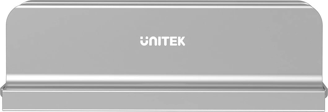 Mbajtese për laptop, Unitek, alumini, gri