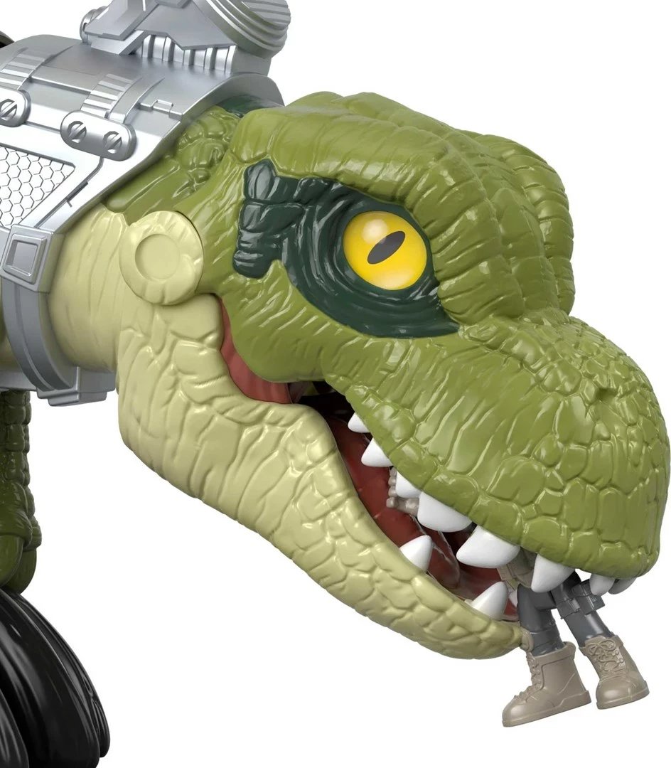 Lodra dinosaur Imaginext Jurassic World Mega Mouth T.Rex, MATTEL, Shumëngjyrësh