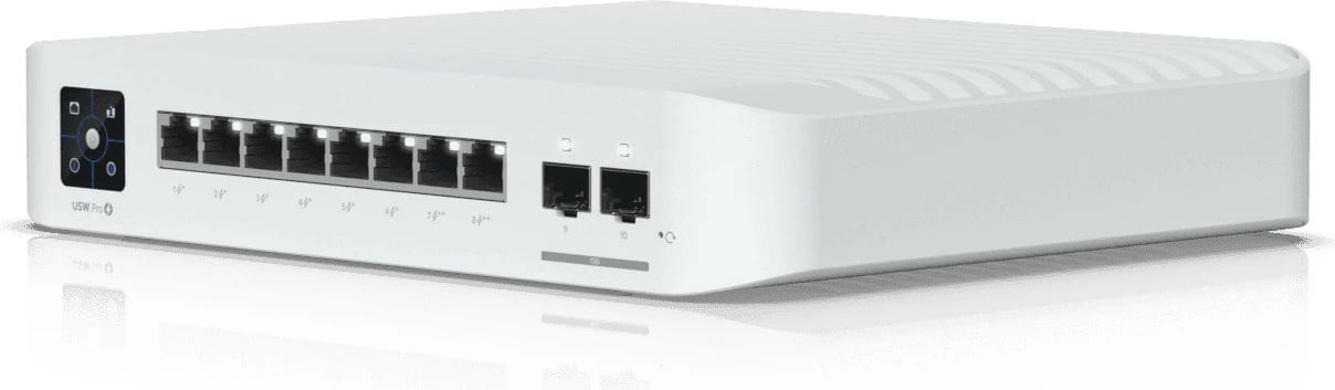 Switch Ubiquiti UniFi USW-PRO-8-POE, Managed, L2/L3, Gigabit Ethernet, 1U