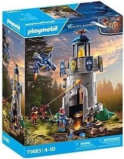 Set konstruktiv Playmobil Novelmore 71483, Kulla e Kalorësit me farkëtar dhe dragua