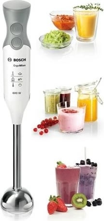 Blender Bosch MSM66110, 600 W, Gri, Bardhë