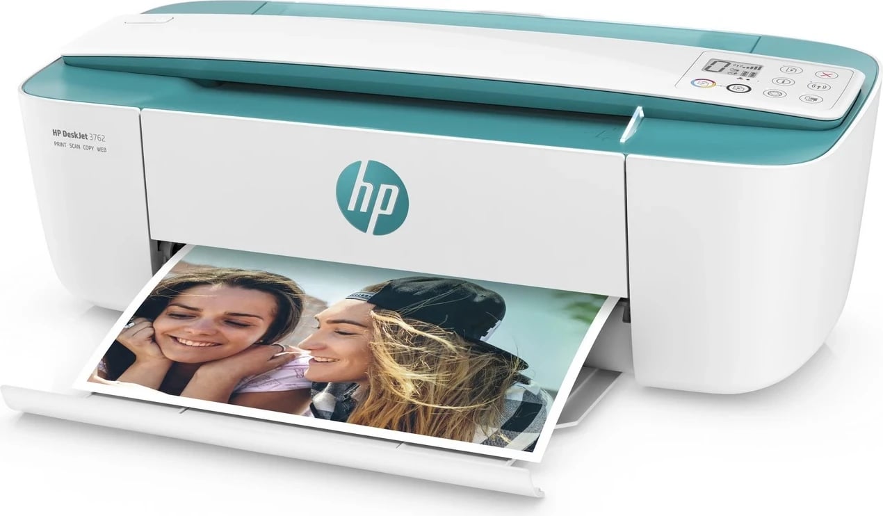 Printer HP DeskJet 3762, Apple AirPrint, Wi-Fi, i bardhë