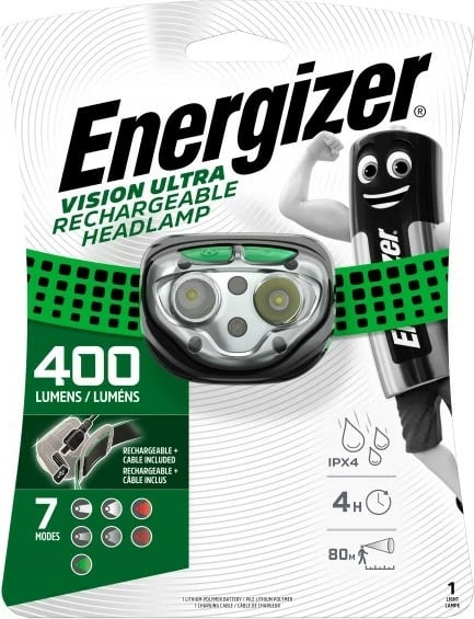 Ndriçues Energizer, 400 LM, USB