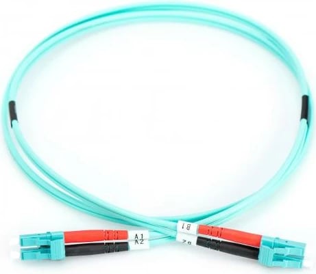 Patch cord me fibra optike, OM3, LC / LC