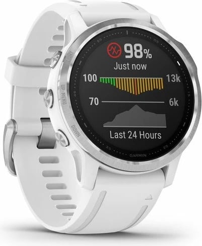 ORË E MENQUR GARMIN FENIX 6S | WHITE/SILVER 010-02159-00