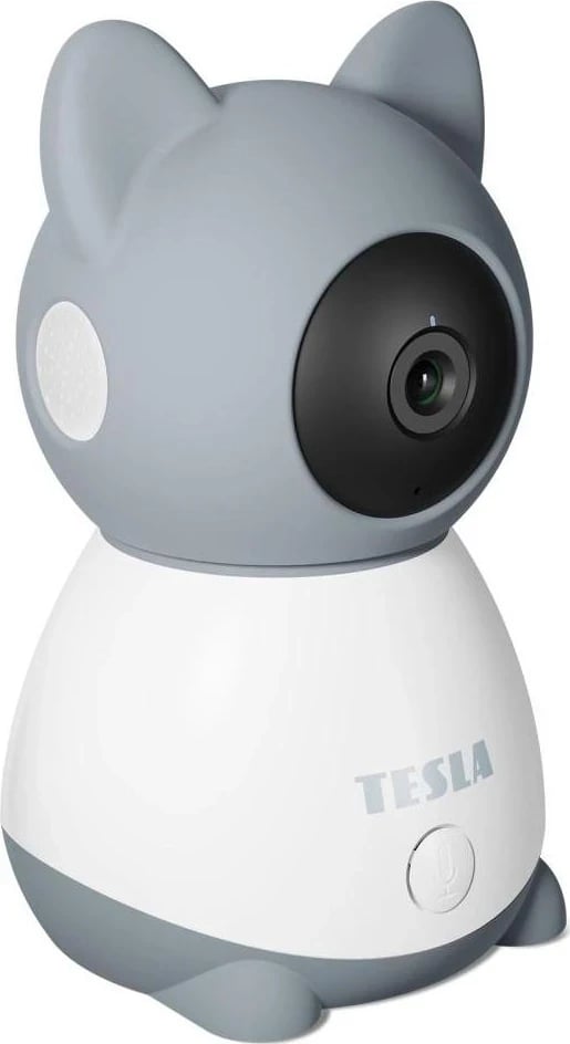 Kamera për Bebë Tesla Smart B250, me WiFi, në ngjyrë të bardhë