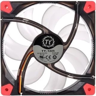 Kasë ventilator Thermaltake Moon 12, e kuqe