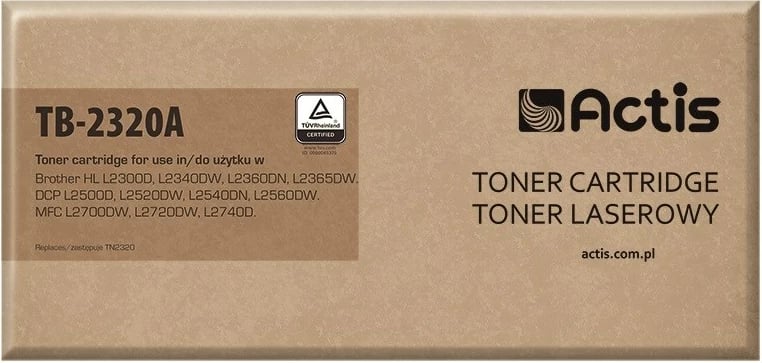 Toner zëvendësues Actis TB-2320A për printerët Brother 