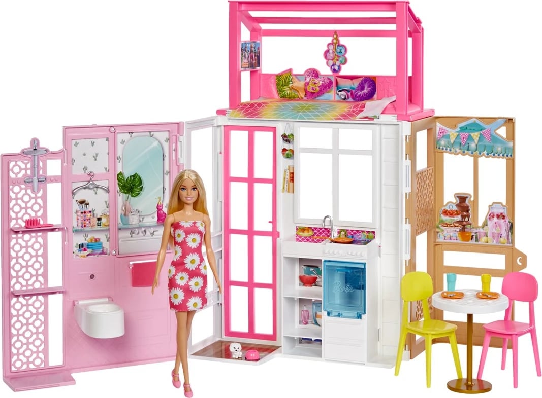 Shtëpi pushimi Barbie MATTEL, Multi