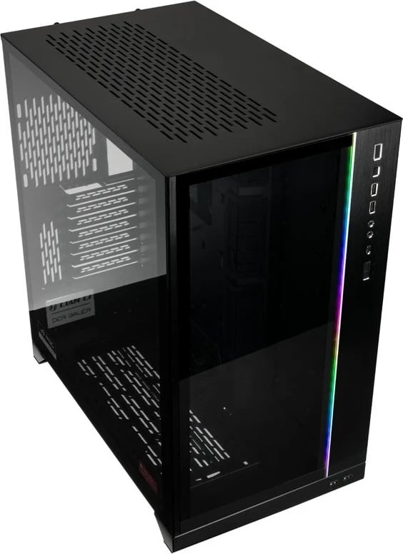 Kasë Lian Li O11Dynamic XL, ROG Certified, Big Tower, e zezë