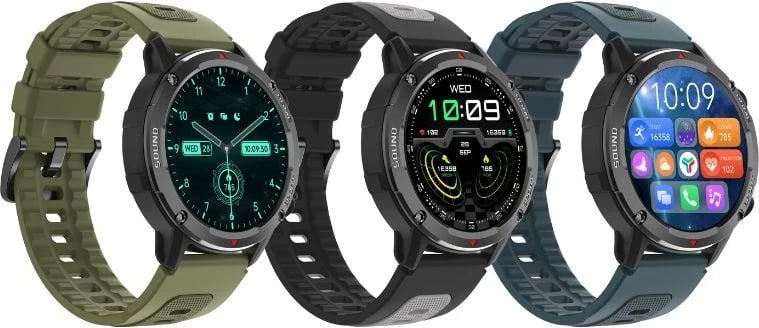 Smartwatch Tracer SMR11 HERO 1.39" , e zezë