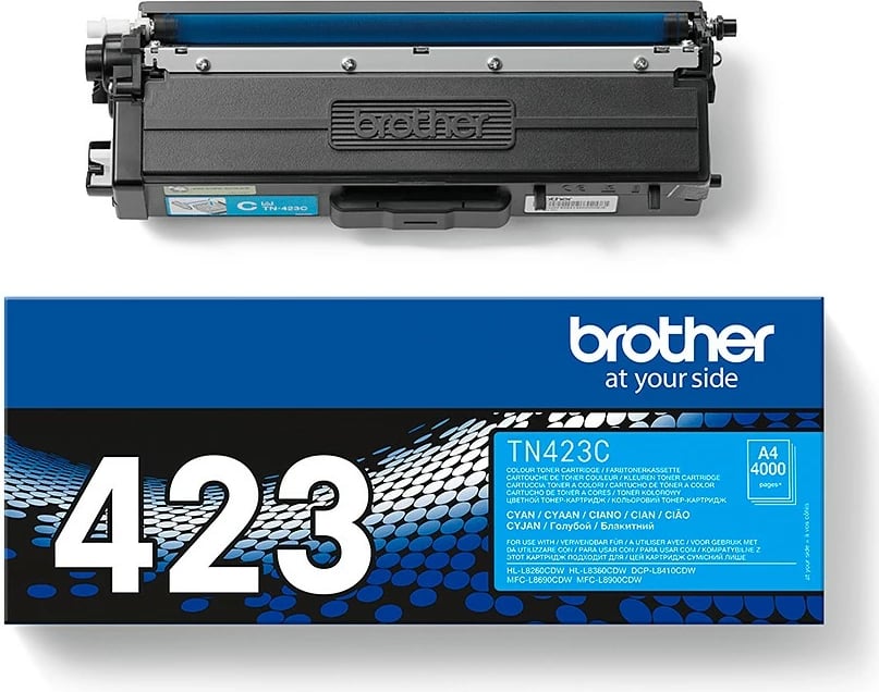 Toner Brother TN-423C, 4000 faqe, Cyan