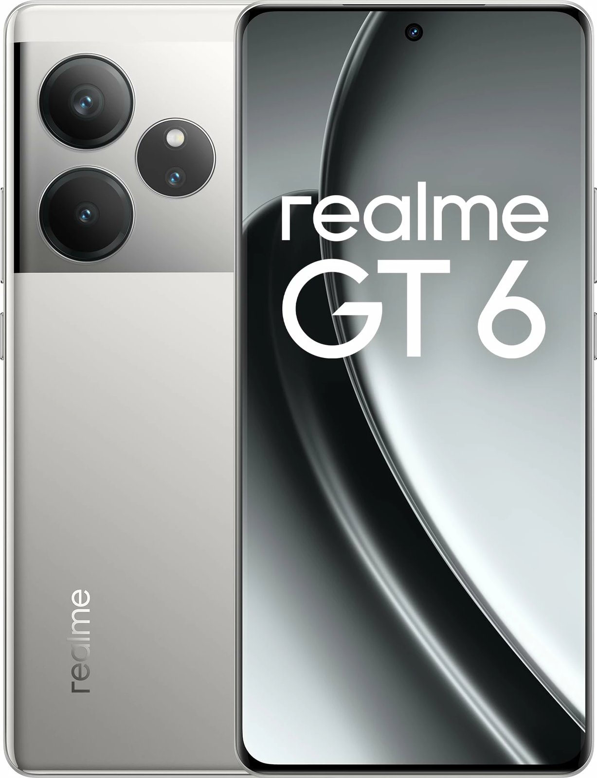 Celular REALME GT 6 12+256GB DS 5G Fluid Silver