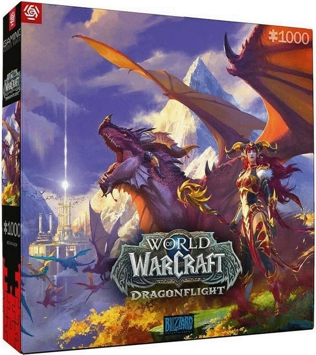 Puzzle Cenega Publishing World of Warcraft: Dragonflight, 1000 copë, Multikolor