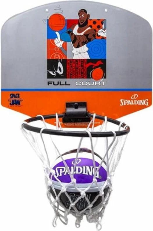 Tabela Basketbolli për Fëmijë Spalding Space Jam Tune Squad Mini 79007Z, portokalli dhe gri