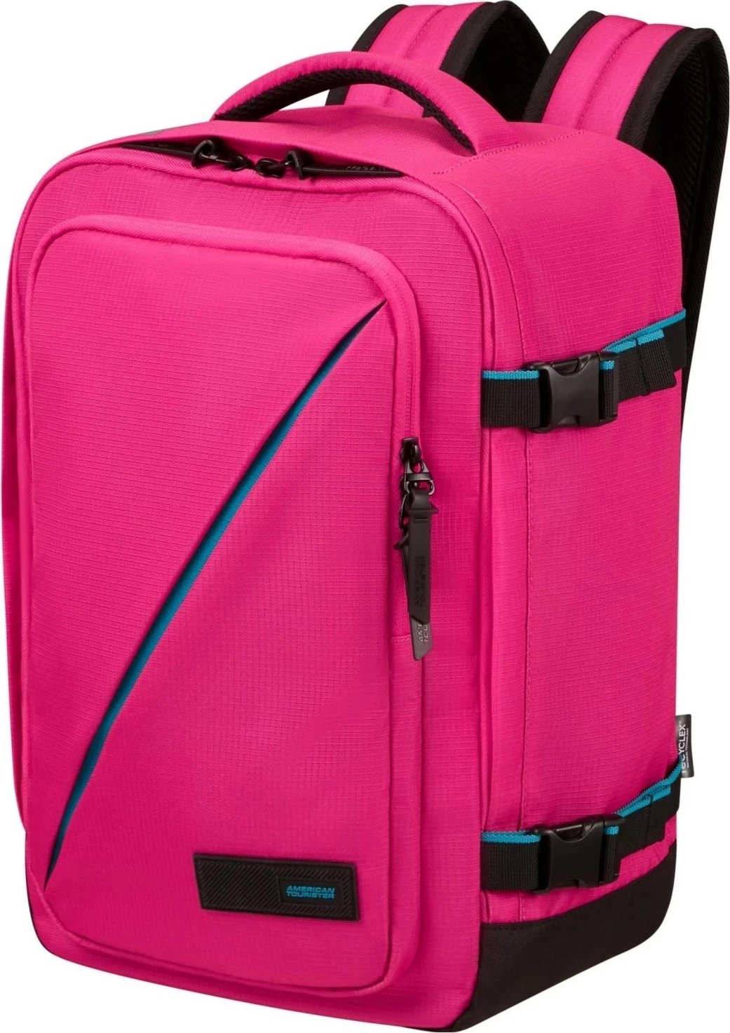 Çantë shpine American Tourister Take2Cabin S do Ryanair, 24L, Wi-Fi, rozë