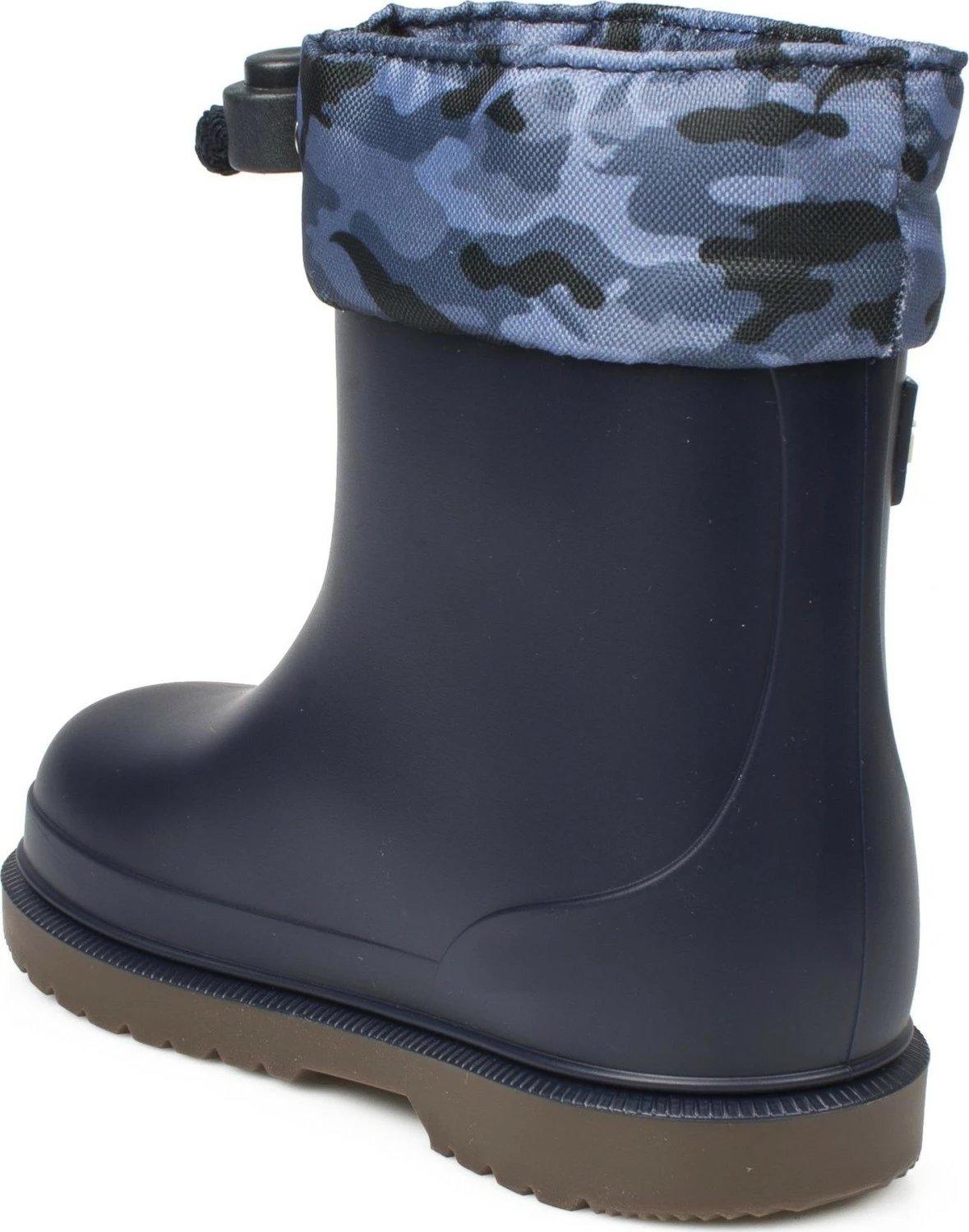 Çizme për fëmijë Igor W10212K Bimbi Camo Rain, të kaltra