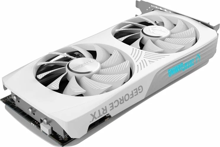 Kartelë grafike ZOTAC RTX 4070 SUPER Twin Edge, e bardhë