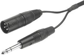 Kabëll audio beyerdynamic K 190.40, 1.5 m, 3-pin XLR në 1/4" stereo jack