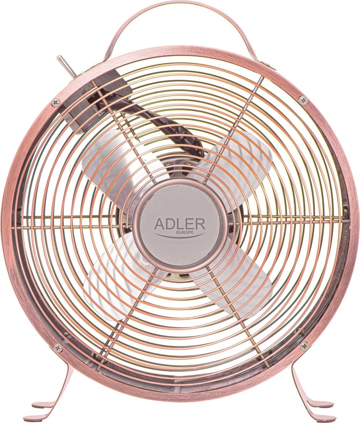 Ventilator desktop Adler AD 7324, ngjyrë bakri