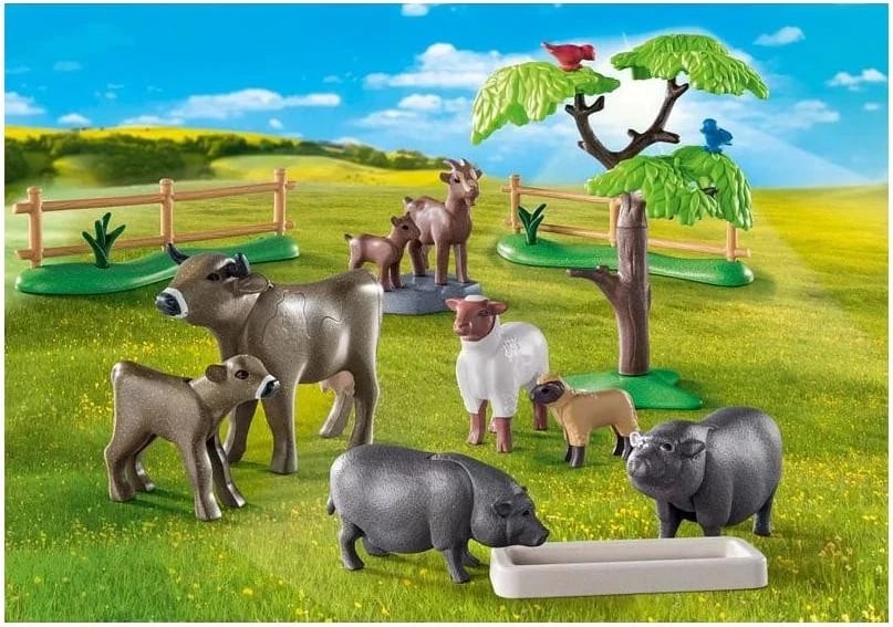 Blloqe ndërtimi Playmobil Country Zwierzęta gospodarskie 71307, plastikë